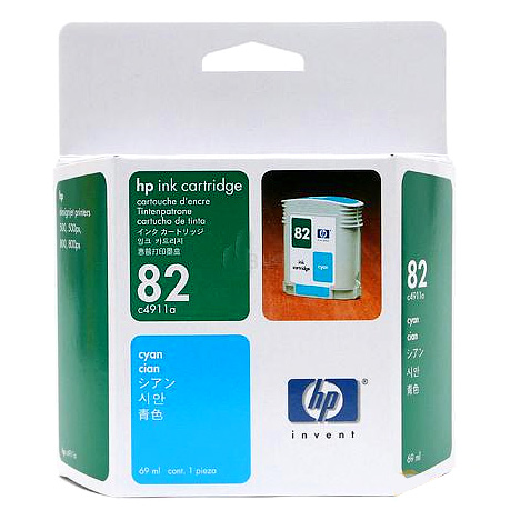 HP 정품잉크 C4911A(82)/파랑(단종)