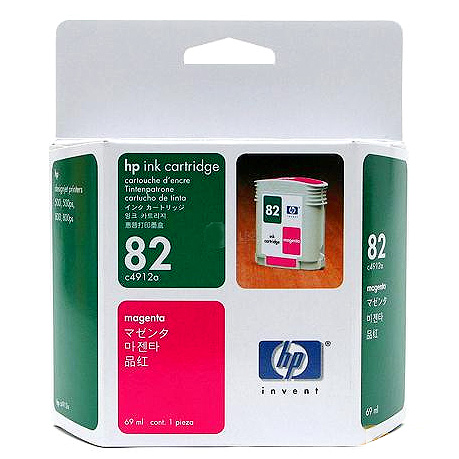 HP 정품잉크 C4912A(82)/빨강(단종)