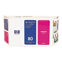 HP 정품잉크 C4847A(80)/빨강(단종)