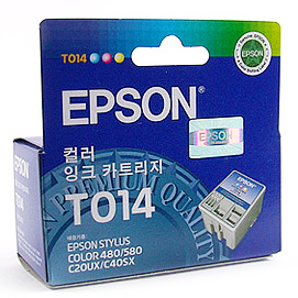엡손 정품잉크 T014071/칼라