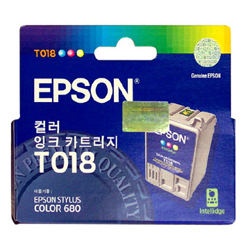 엡손 정품잉크 T018071/칼라