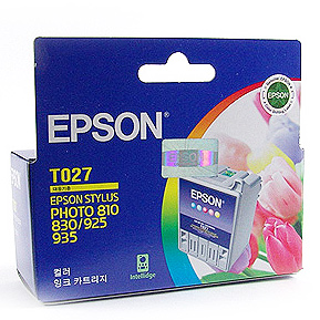 엡손 정품잉크 T027071/칼라