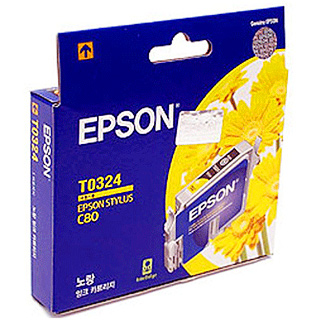 엡손 정품잉크 T032470/노랑