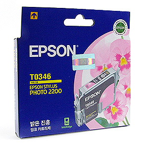 엡손 정품잉크 T034670/밝은빨강