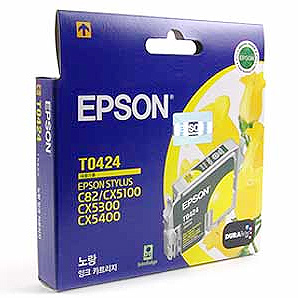 엡손 정품잉크 T042470/노랑