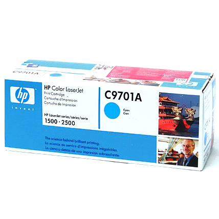 HP 정품토너 C9701A/파랑