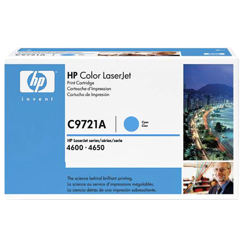 HP 정품토너 C9721A/파랑