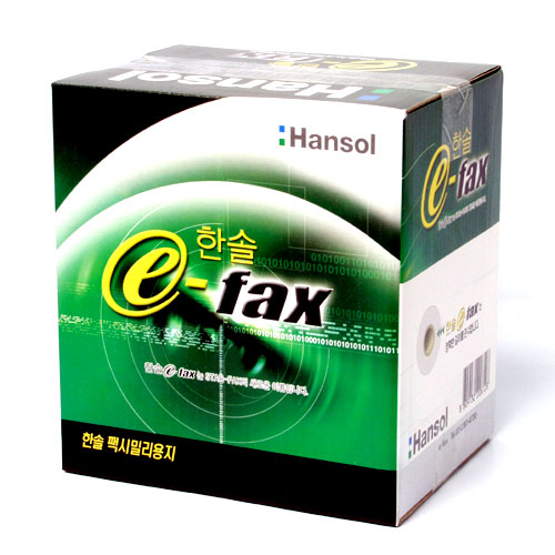 FAX 용지 A4 (210mm,30M) - 12개/BOX