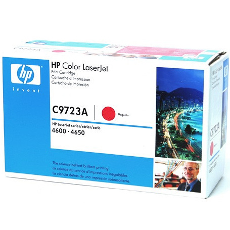 HP 정품토너 C9723A/빨강