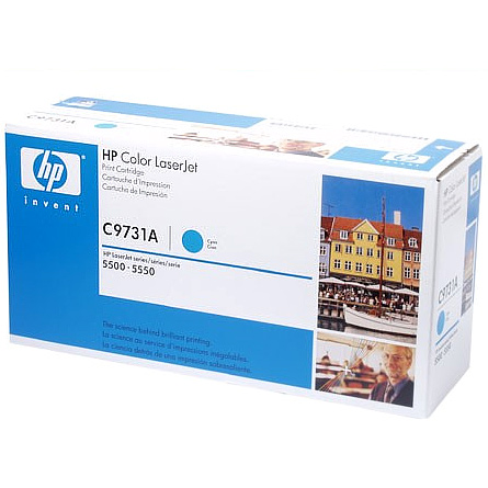 HP 정품토너 C9731A/파랑