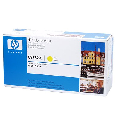 HP 정품토너 C9732A/노랑