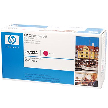 HP 정품토너 C9733A/빨강