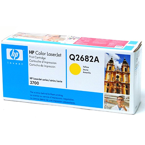 HP 정품토너 Q2682A/노랑