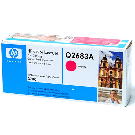 HP 정품토너 Q2683A/빨강