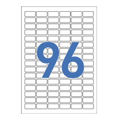 [폼텍] 분류표기용라벨(96칸) 20매 LQ-3622 