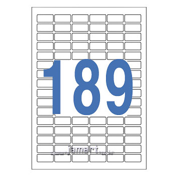 [폼텍] 분류표기용라벨(189칸) 100매 LS-3189 