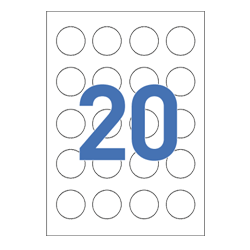 [폼텍] 원라벨(20칸/38mm) 100매 LS-3639