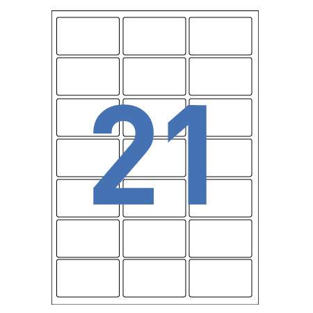 [폼텍] 주소용라벨(21칸) 100매 LS-3105 