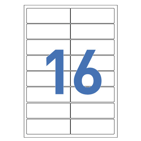 [폼텍] 주소용라벨(16칸) 100매 LS-3107 