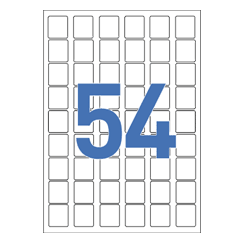 [폼텍] 분류표기용라벨(54칸) 100매 LS-3110 