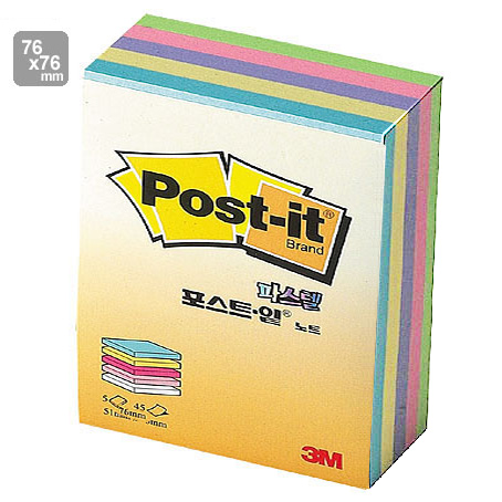 [3M] 포스트잇 파스텔(76x76)