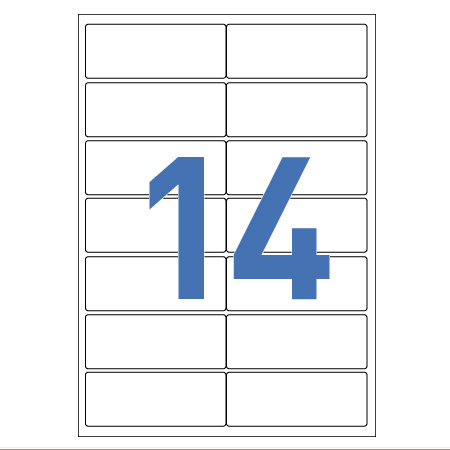 [폼텍] 주소용라벨(14칸) 20매 LQ-3108 