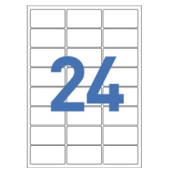 [폼텍] 주소용라벨(24칸) 20매 LQ-3106 