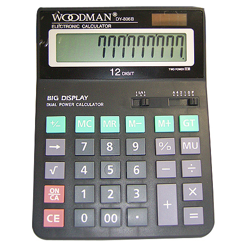 우드맨 계산기 DY-806B