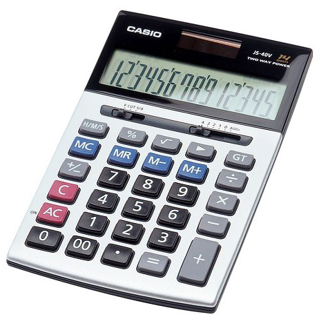 [카시오] JS-40V(W) 계산기