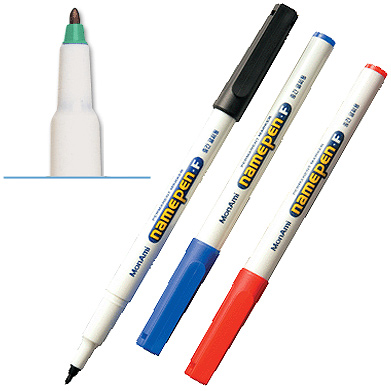 [모나미] 네임펜F(중간글씨용)-12개입