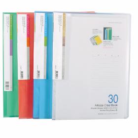 [문화] 투명클리어화일A4(5매/투명) F422-7 