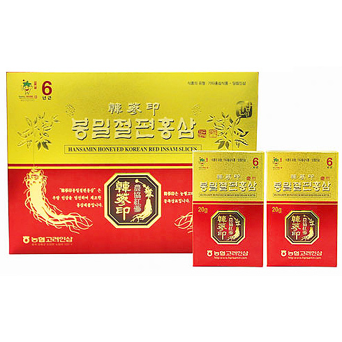 H-11/[한삼인]6년근봉밀절편홍삼