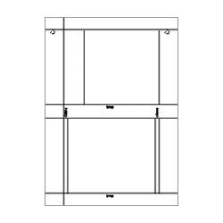 [폼텍] CD케이스내지(앞1+뒤1) 10매 JC-3648