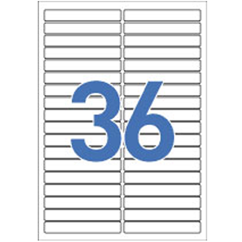 [폼텍] 화일인덱스용라벨(36칸) 20매 LQ-3621 