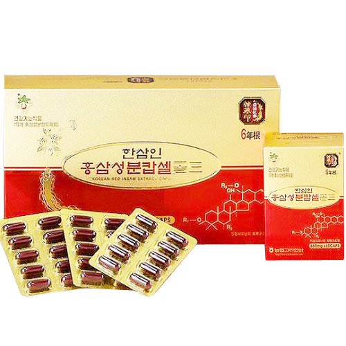 H-10/[한삼인]홍삼성분 캅셀골드