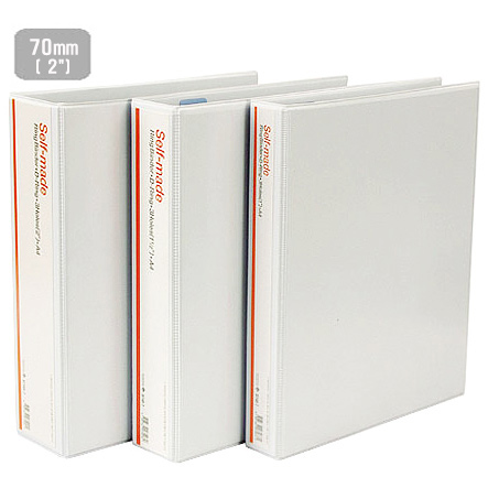 문화 3공 백투명D링바인다 A4 7.7cm B749A-7