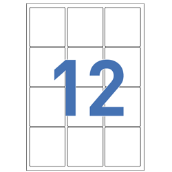 [폼텍] 물류관리용라벨(12칸) 20매 LQ-3112 