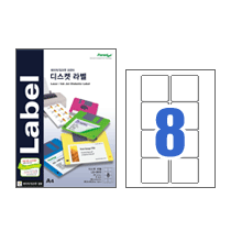[폼텍] 분류표기용라벨(8칸) 100매 LS-3610