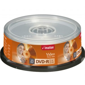 LA-12[이메이션] DVD-R 4.7GB (25케익)