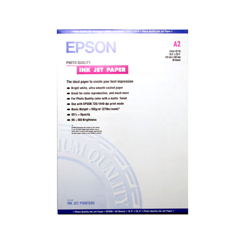 AD-106 엡손 잉크젯 전용지 A2 30매 SO41079