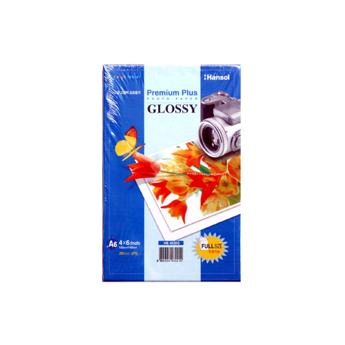 한솔 프리미엄 글로시 포토용지 A6 20매 270g
