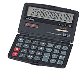 카시오 SL-240LB 계산기