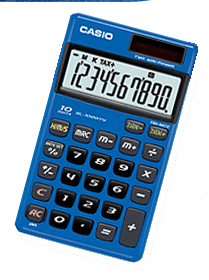 카시오 계산기 SL-1000TV/파랑