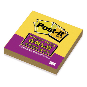 [3M] 슈퍼포스트잇 654-SN 76*76 라임(연두)