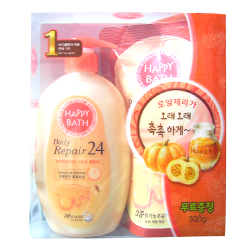 해피바스 바디리페어24 (고보습) 클렌져