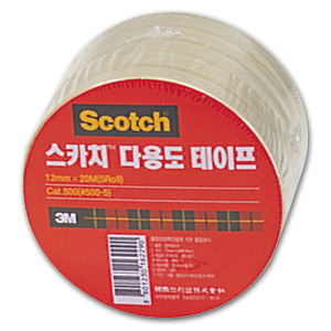 [3M] 스카치다용도테이프 (12mm*20M) 6+2(8롤)