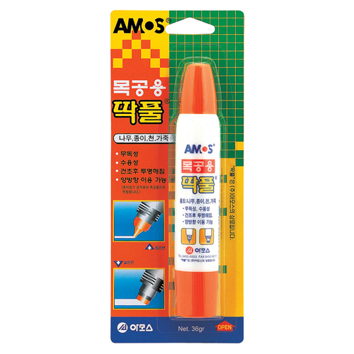 아모스 목공용 풀 36g