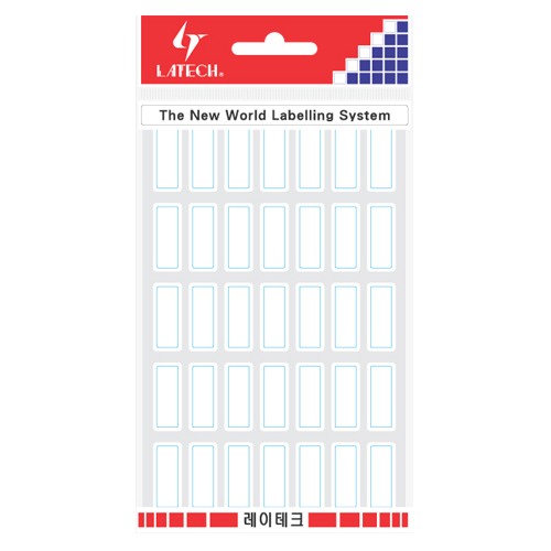 레이테크 견출지 10-G210R적색 10 * 24㎜ 11장(팩) 