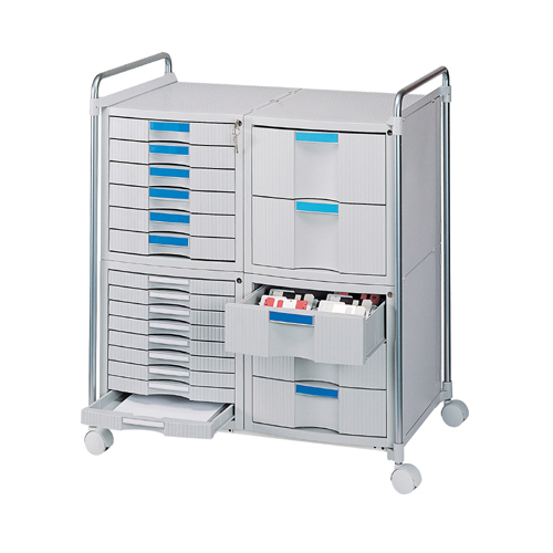 [카파맥스] 20단 디스켓,CD 이동멀티서류함-K99108-D