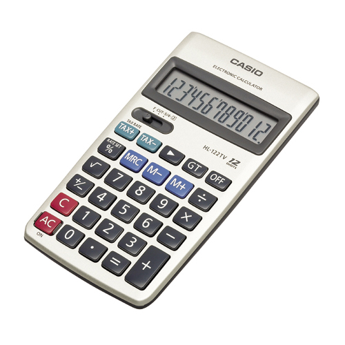 [카시오] HL-122TV(W) 계산기
